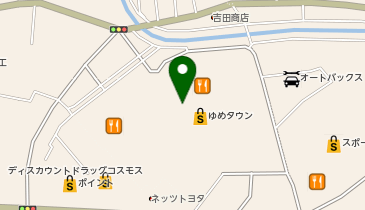 ハニーズ 徳島ゆめタウン店の地図画像