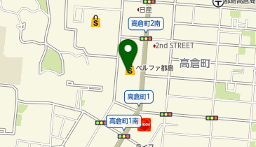 ハニーズ 都島ベルファ店の地図画像