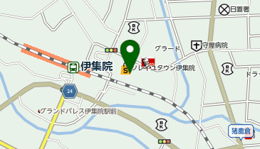 ハニーズ 伊集院店の地図画像