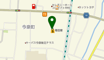 ハニーズ FKD宇都宮店の地図画像