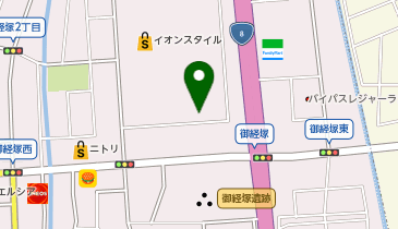 ハニーズ 御経塚店の地図画像