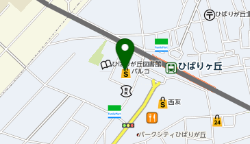 ハニーズ ひばりが丘店の地図画像