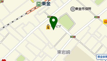 ハニーズ 東金店の地図画像
