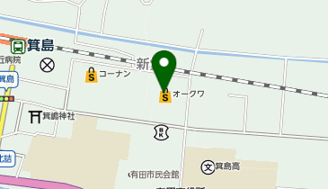 ハニーズ 箕島店の地図画像