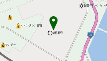 ハニーズ 釜石店の地図画像