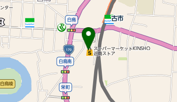 ハニーズ 古市店の地図画像