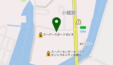 ハニーズ 和歌山セントラルシティ店の地図画像