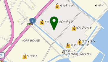 ハニーズ ゆめタウン長府店の地図画像