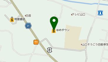ハニーズ ゆめタウン山口店の地図画像