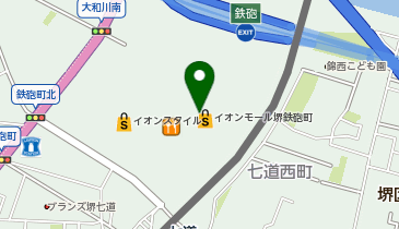 ハニーズ イオンモール堺鉄砲町店の地図画像