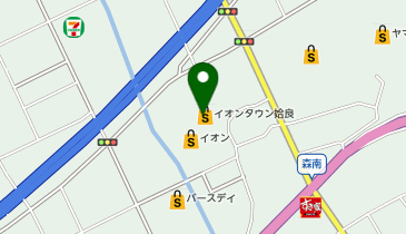 ハニーズ イオンタウン姶良店の地図画像