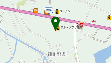 ハニーズ アルプラザ亀岡店の地図画像