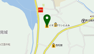 ハニーズ イオンタウンとよみ店の地図画像