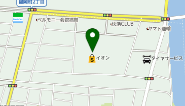 ハニーズ イオン高松東店の地図画像