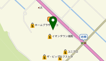 ハニーズ イオンタウン湖南店の地図画像