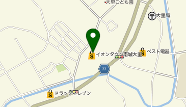 ハニーズ イオンタウン南城大里店の地図画像
