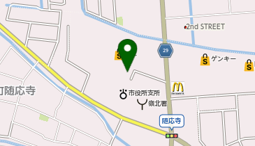ハニーズ アルプラザアミ春江店の地図画像