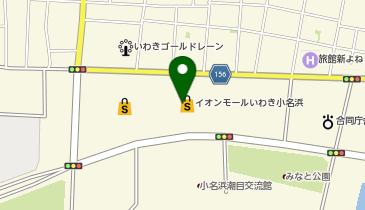 ハニーズ イオンモールいわき小名浜店の地図画像
