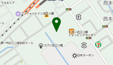 ハニーズ イオン近江八幡店の地図画像
