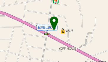 ハニーズ 河口湖ベル店の地図画像