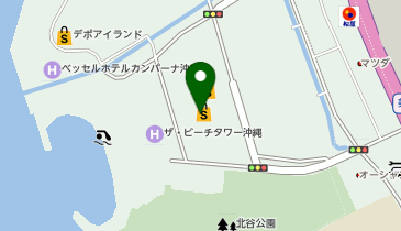 ハニーズ 北谷イオン店の地図画像