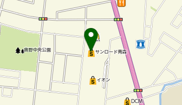 ハニーズ サンロード青森店の地図画像