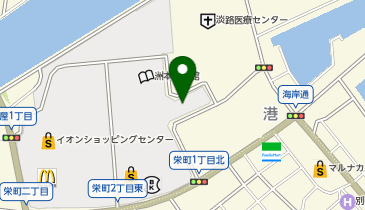 ハニーズ イオン洲本店の地図画像