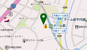 ハニーズ イオンモール大阪ドームシティ店の地図画像