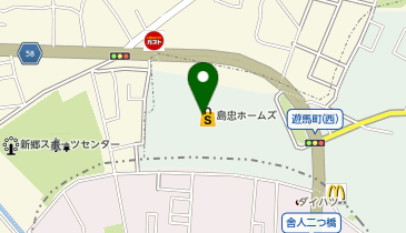ハニーズ 草加舎人店の地図画像