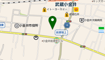 ハニーズ SOCOLA武蔵小金井店の地図画像