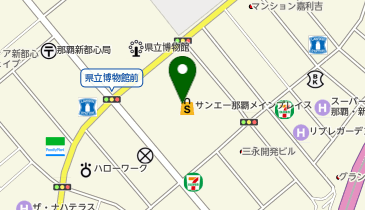 ハニーズ那覇メインプレイス店の地図画像