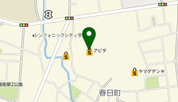 ハニーズ アピタ宇都宮店の地図画像