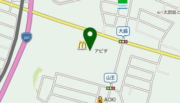 ハニーズ アピタ東海荒尾店の地図画像