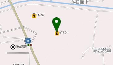 ハニーズ 気仙沼店の地図画像