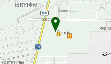ハニーズ アピタ江南西店の地図画像