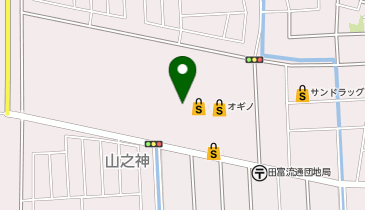 ハニーズ 田富店の地図画像