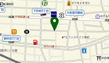 ハニーズ 松山店の地図画像