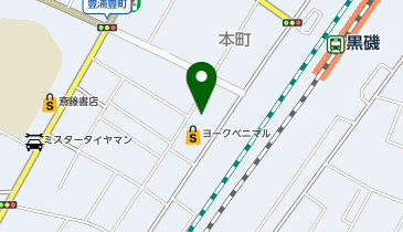 ハニーズ 黒磯店の地図画像