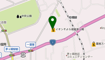 ハニーズ そよら湘南茅ケ崎店の地図画像