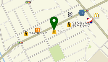 ハニーズ 中岡店の地図画像