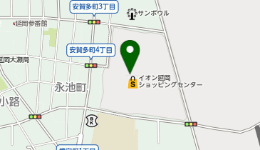 ハニーズ 延岡店の地図画像