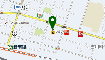 ハニーズ 新南陽店の地図画像