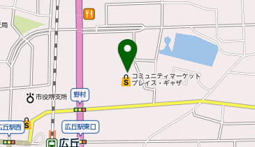 ハニーズ 塩尻店の地図画像