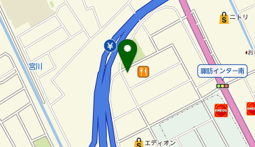 ハニーズ 諏訪店の地図画像