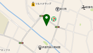 ハニーズ 梁川店の地図画像