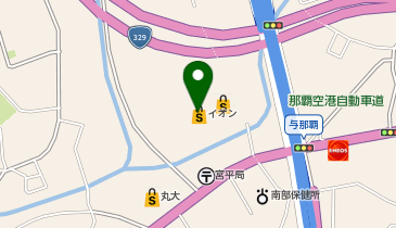 ハニーズ 南風原店の地図画像
