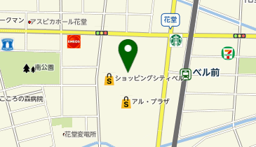 ハニーズ 福井店の地図画像