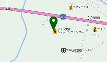 ハニーズ 天草イオン店の地図画像