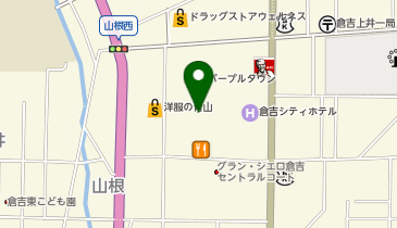 ハニーズ 倉吉店の地図画像