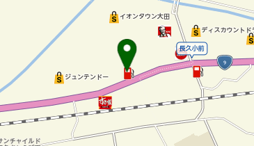ハニーズ 大田店の地図画像